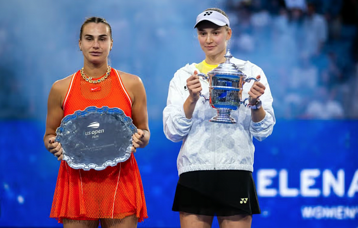 Арина Соболенко уступила в финале US Open по теннису Елене Рыбакиной