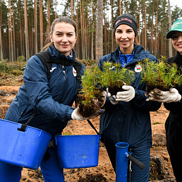 НОК Беларуси принял участие в акции «Неделя леса-2021»