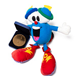 Талісман і памятны медаль XXVI летніх Алімпійскіх гульняў у Атланце 1996