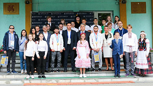 В минской гимназии №1 встретились представители НОКов Беларуси и Азербайджана