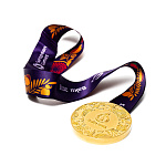 Залаты медаль I Еўрапейскіх гульняў у Баку 2015 Аляксандра Багдановіча (каноэ)