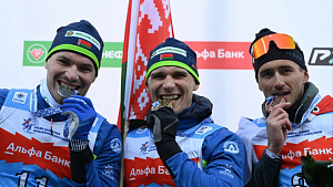 President of Belarus' NOC congratulates biathletes on winning 12 medals at Best Athletes Cup 