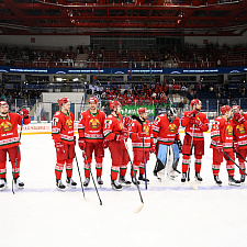 хоккеисты обыграли россиян в первом домашнем матче майского турне 80