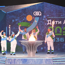 Кемерове официально открылись II зимние игры -Дети Азии- 88