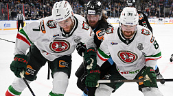 «Динамо-Минск» уступило «Ак Барсу» в овертайме юбилейного матча Стася