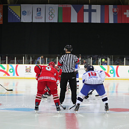 ЕЮОФ - 2019  Хоккей Беларусь-Словакия