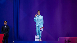 Белорусские гимнастки завоевали две медали на первом этапе Кубка мира по художественной гимнастике в Софии