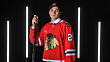 Belarusian Artyom Levshunov made his NHL debut for Chicago